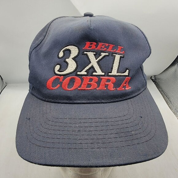 Bell Cobra 3XL Dark Blue Adjustable Baseball Hat Otto Cap Casual Outdoors - Picture 1 of 9